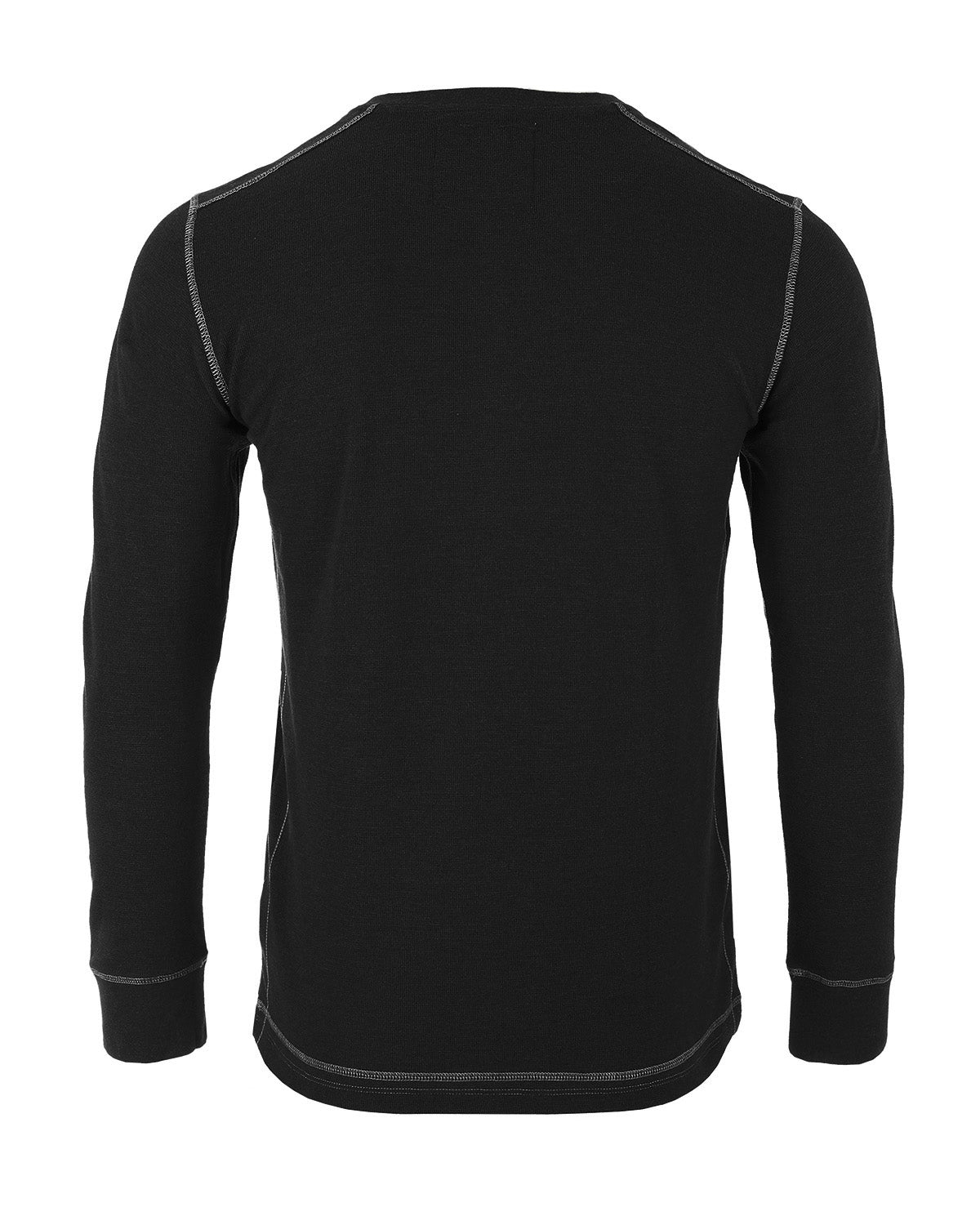 Men's Casual Long Sleeve Lightweight Thermal Henley Essential Shirt - 1 COLOR