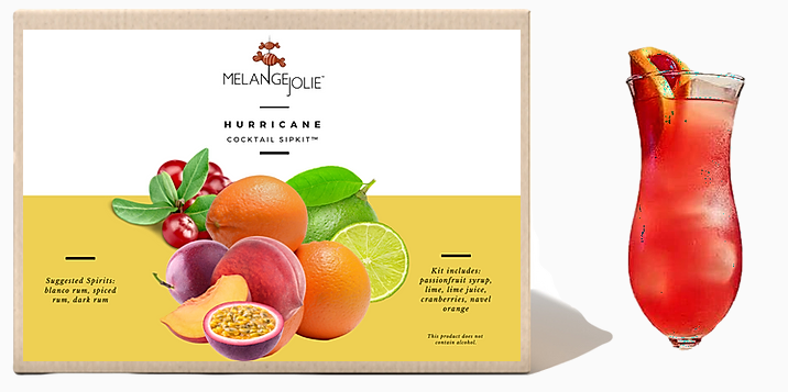 Mélange Jolie Hurricane Cocktail SipKit™