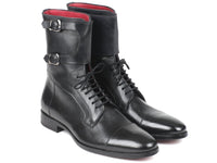 Thumbnail for Paul Parkman - Men's High Boots Black Calfskin -