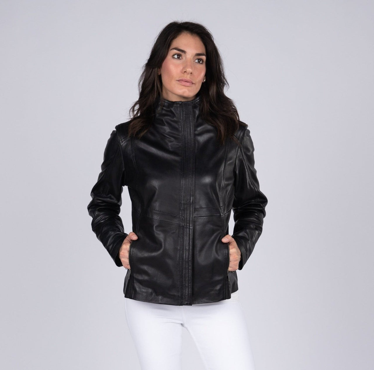 Fadcloset - Arra Womens Leather Jacket - 5 COLORS -