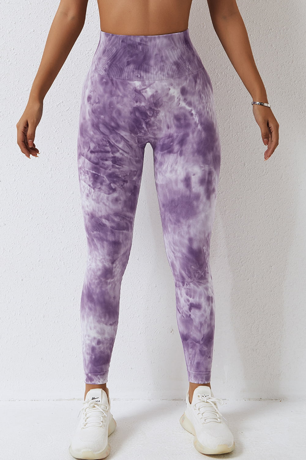 High Waist Tie-Dye Long Sports Pants - T - 8 COLORS -