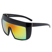 Thumbnail for Folsom | S2043 - Women Oversize Shield Sunglasses - 4 LENS COLORS -