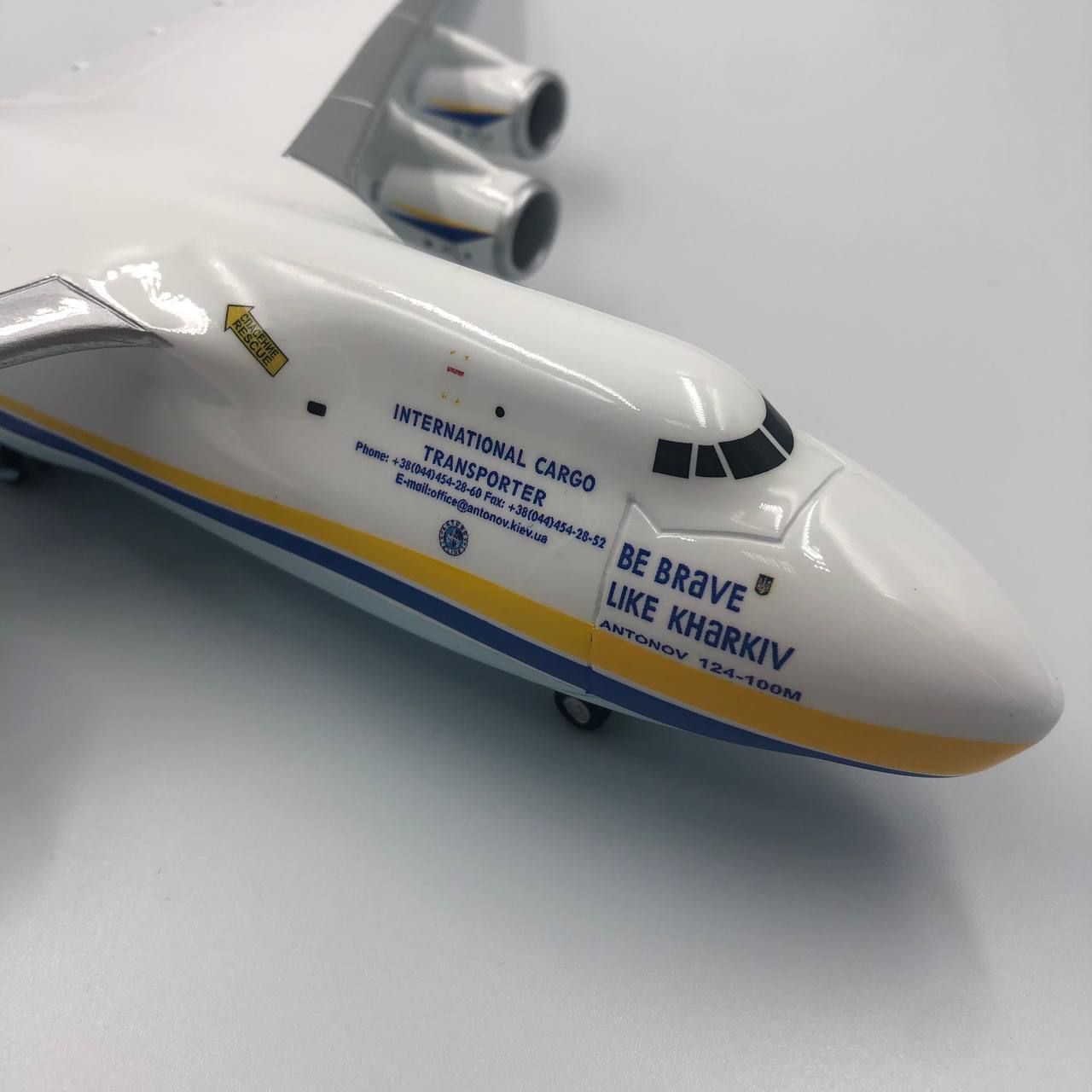 Ukranian Antonov An-124-100м Ur 82027 "Be Brave Like Kharkiv" -