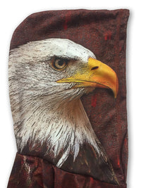 Thumbnail for Mouthman - BALD EAGLE USA Hoodie Sport Shirt by MOUTHMAN® - ADULT SIZES AVAILABLE! -