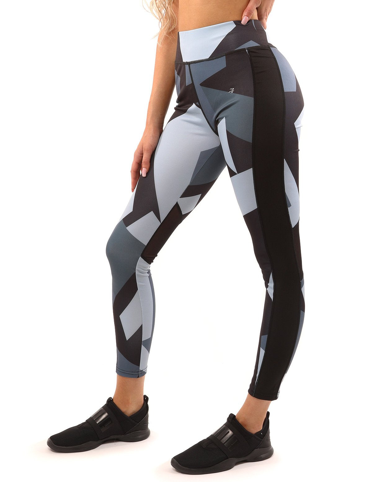 Savoy - Bondi Set - Leggings & Sports Bra - 2 PCS - Black/Grey - 1 COLOR