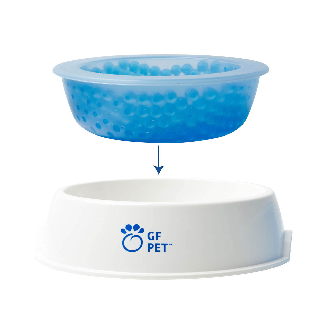 Ice Bowl - Pet Cooling Water Bowl - 1 COLOR -