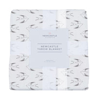 Thumbnail for Newcastle - Sparrows Bamboo Muslin Throw Blanket -