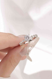 Thumbnail for 1 Carat Moissanite 925 Sterling Silver Ring