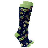 Thumbnail for Women's Delightful Fruits Knee High Socks Set - 5 PACK -