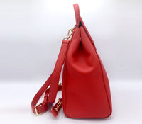 Thumbnail for GUNAS NEW YORK - Livia - Red Vegan Leather Backpack - 1 COLOR -