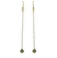 Thumbnail for Gena Myint - Smoky Topaz Duster Earrings -