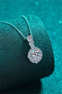 Thumbnail for 1 Carat Moissanite 925 Sterling Silver Necklace