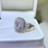 Thumbnail for 2 Carat Moissanite 925 Sterling Silver Ring