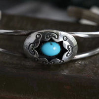 Thumbnail for Turquoise Open Bracelet - T - 2 STYLES -