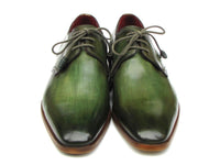 Thumbnail for Paul Parkman - Men's Green  Derby Shoes -