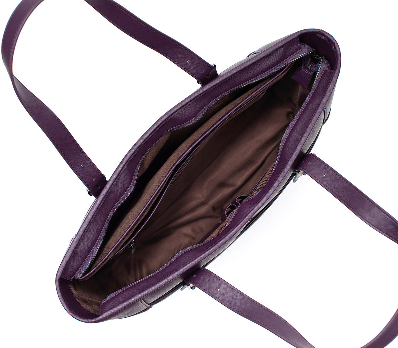 GUNAS NEW YORK - Miley - Purple Vegan Leather Laptop Bag - 1 COLOR -