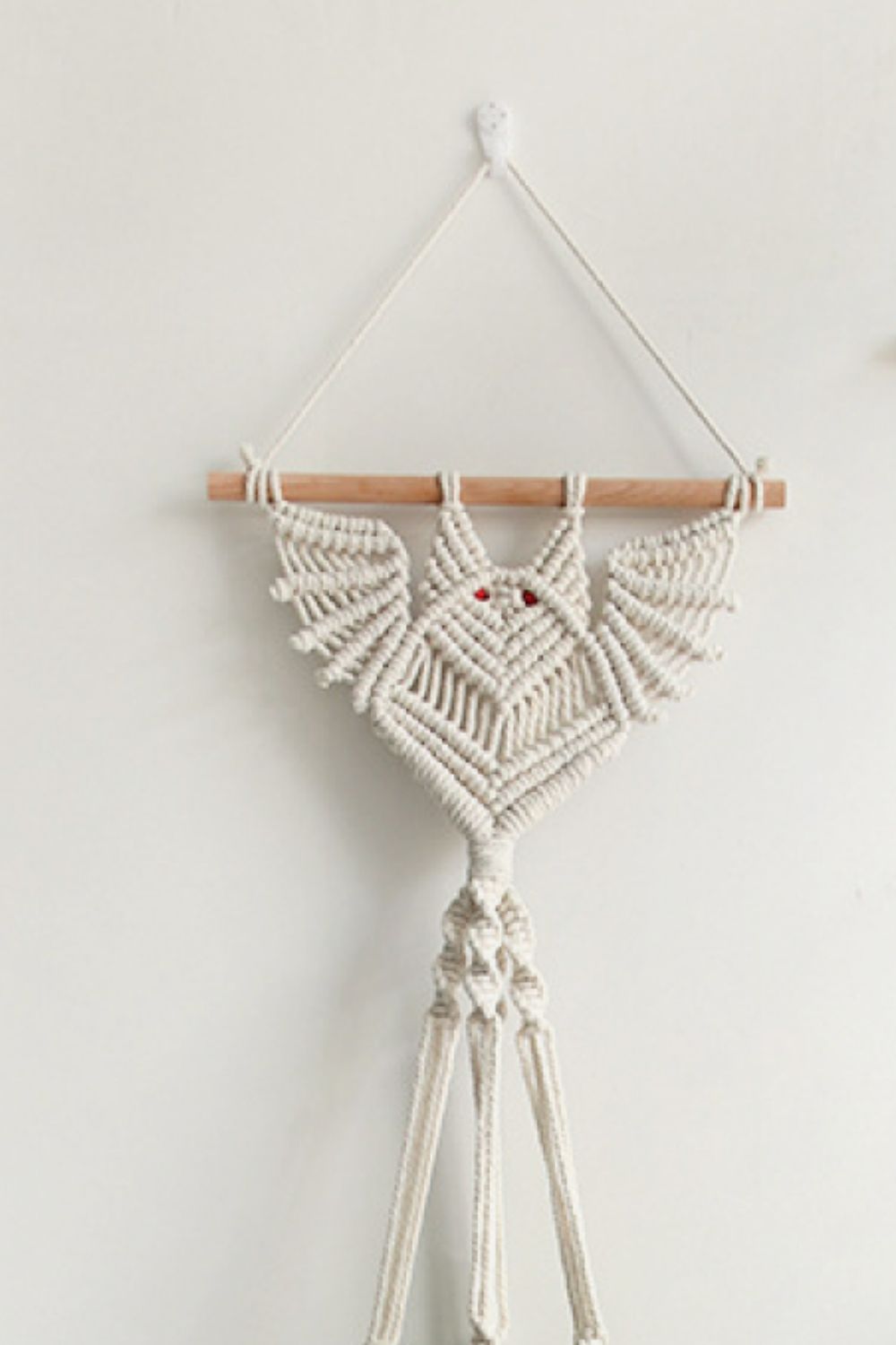 39.4" Bat Macrame Wall Plant Hanger - T - 2 COLORS- 1 SIZE -