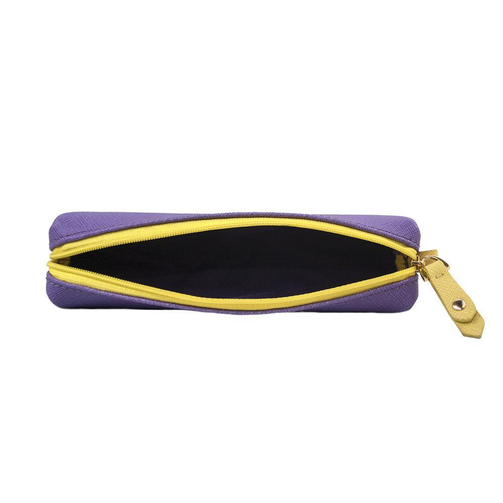 ClaudiaG - Comfy Leather Pouch - Plum - 1 COLOR -