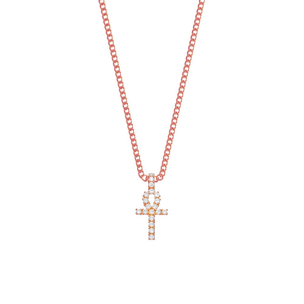 Mister - Gem Ankh Necklace - 3 FINISHES -