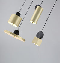 Thumbnail for GFURN - Synnove Pendant Lamp - Rectangular Canopy - Circular+Cube+Cylinder+Round -