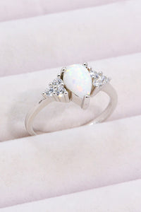 Thumbnail for Limitless Love Opal and Zircon Ring - T - SIZES 5 THRU 10 - 1 COLOR -