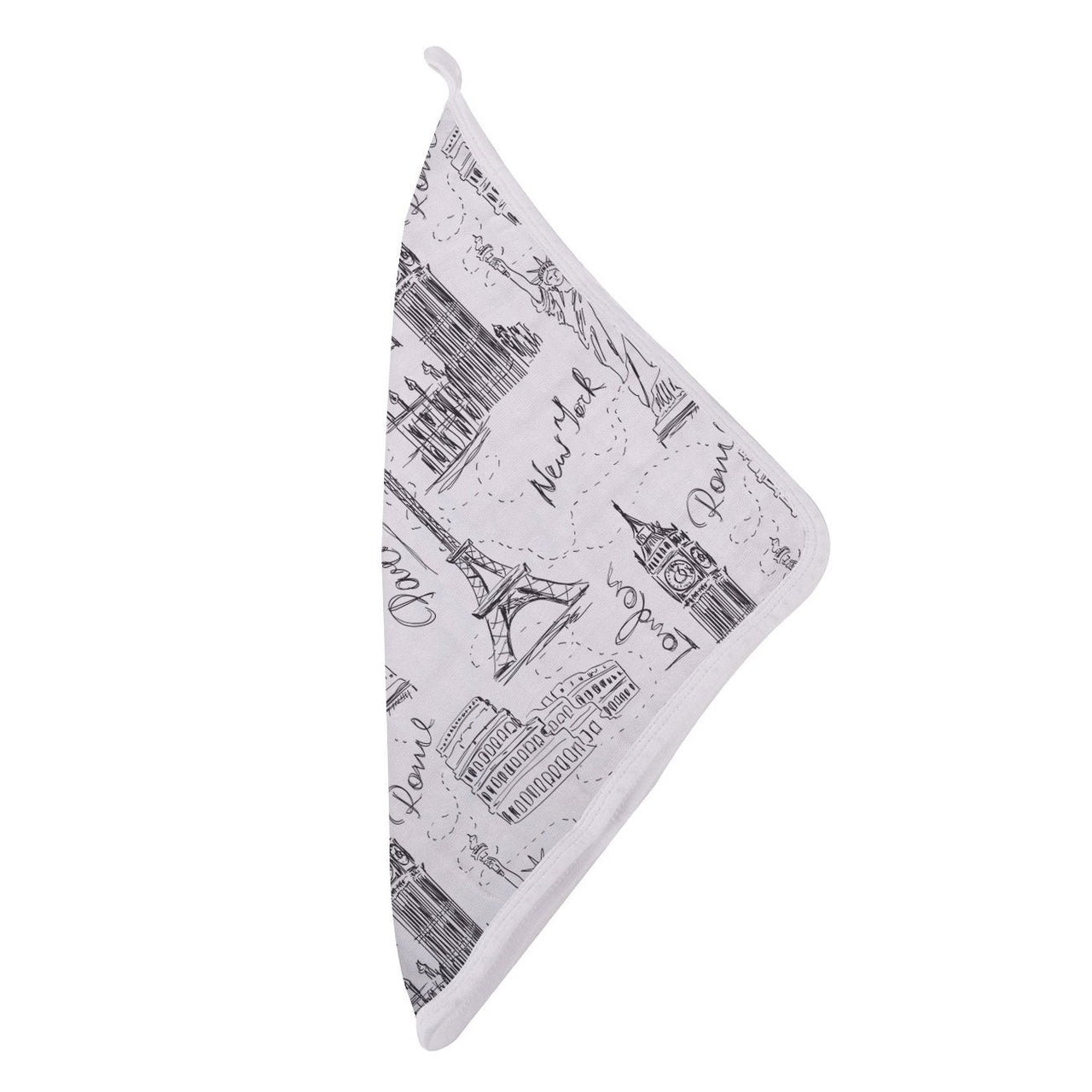 Newcastle - London, Paris, New York Washcloth Set -