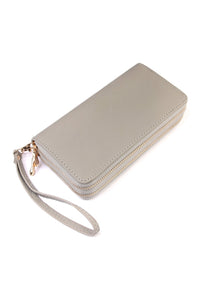 Thumbnail for Double Zip Around Wallet - 13 COLORS -