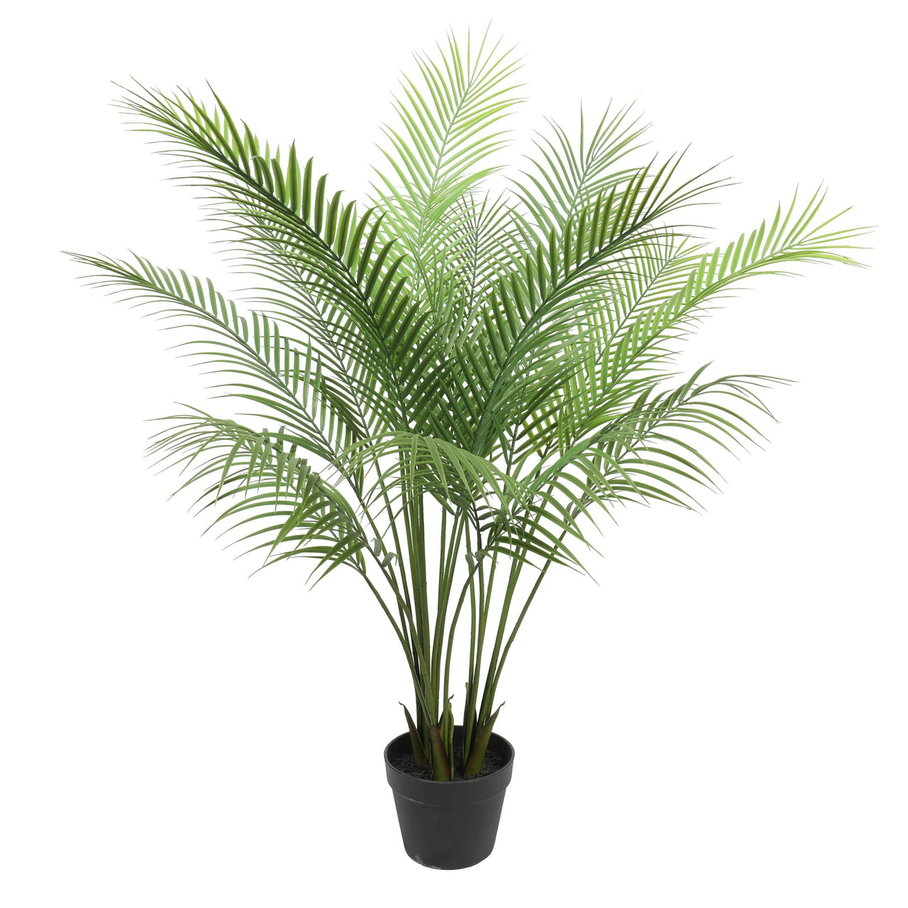 Artificial Modern Bushy Areca Fern Tree 120cm -