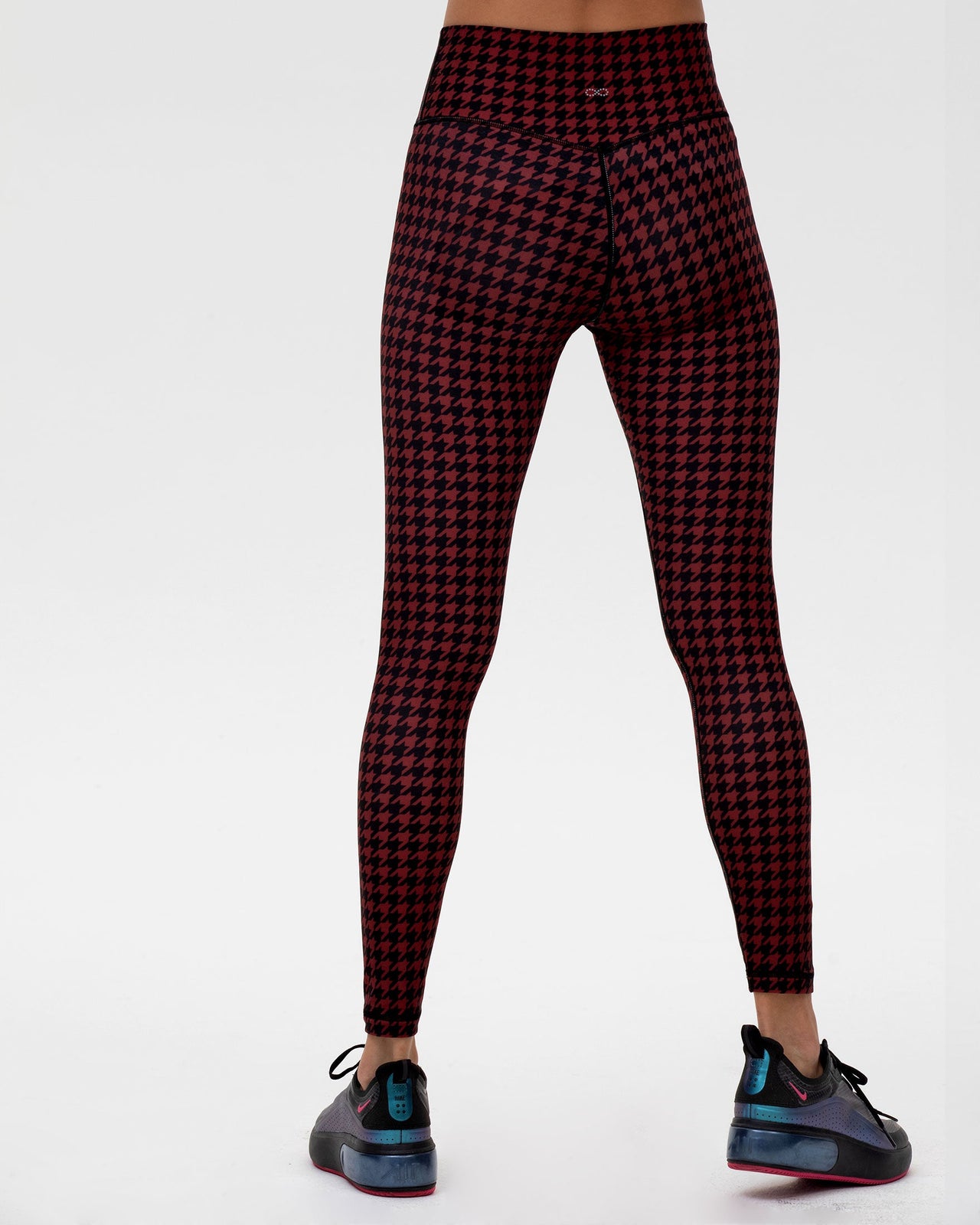 ReBody - Hybrid Fleece Houndstooth Print Leggings High Waist - 2 COLORS -