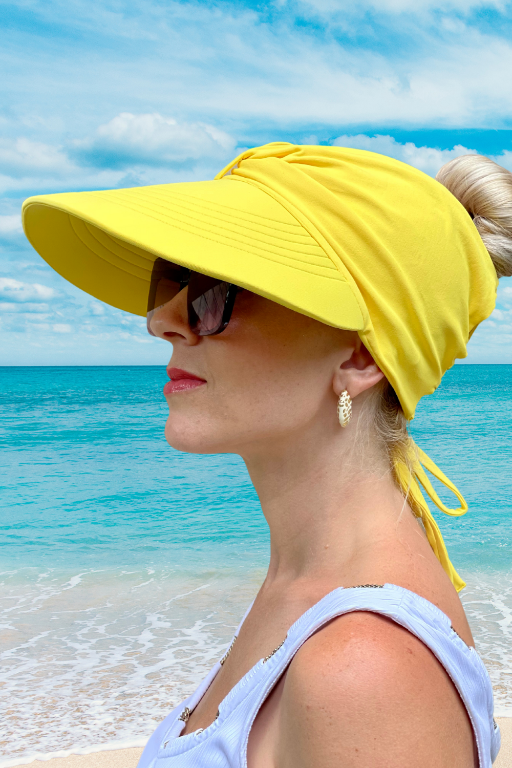 Hellokini - Cancun Visor Summer Hat - 7 COLORS -