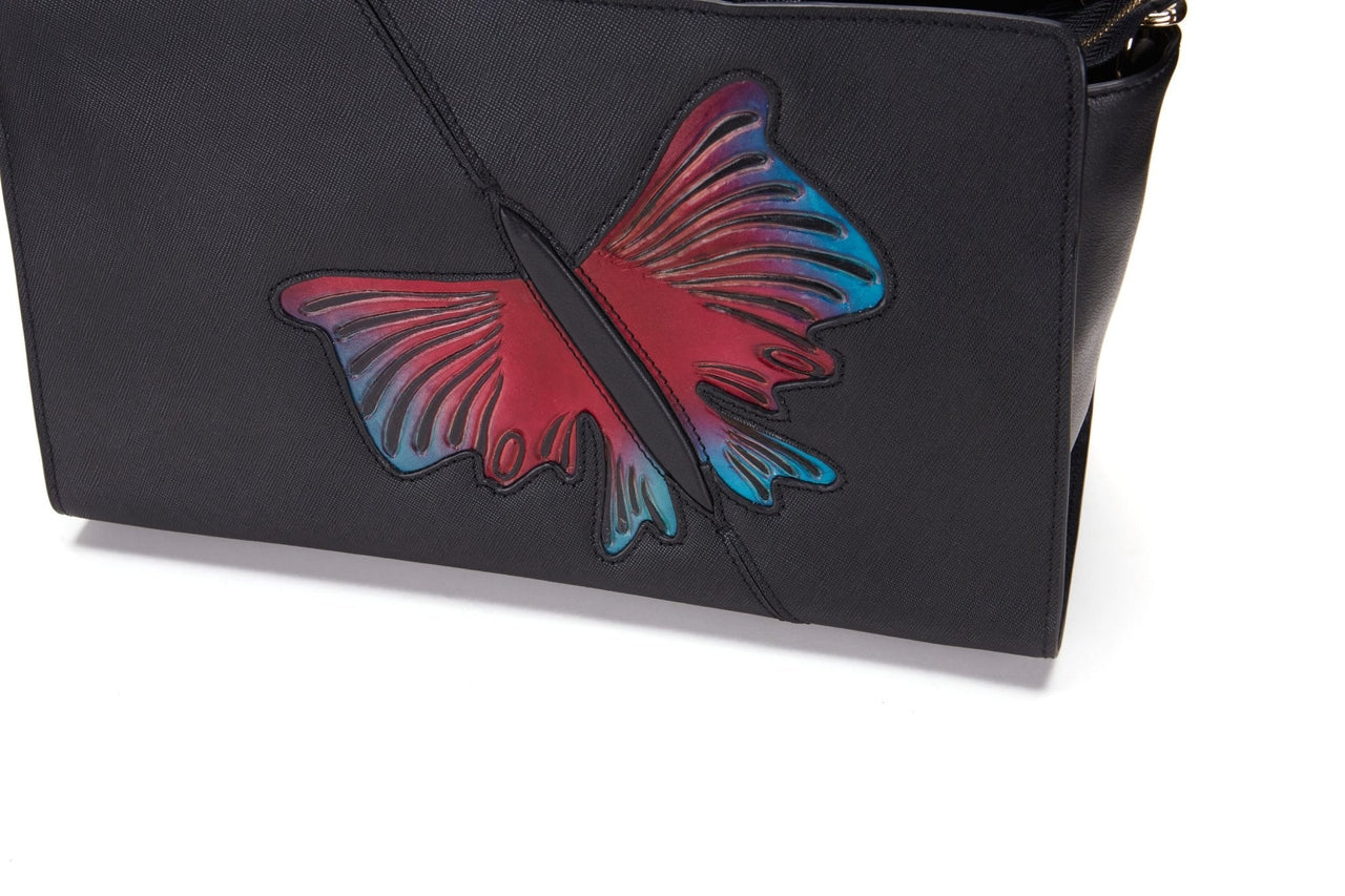 Bellorita - Butterfly Black Satchel - 1 COLOR -