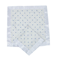 Thumbnail for Periwinkle Diamond Polka Dot Bamboo Newcastle Blankie -