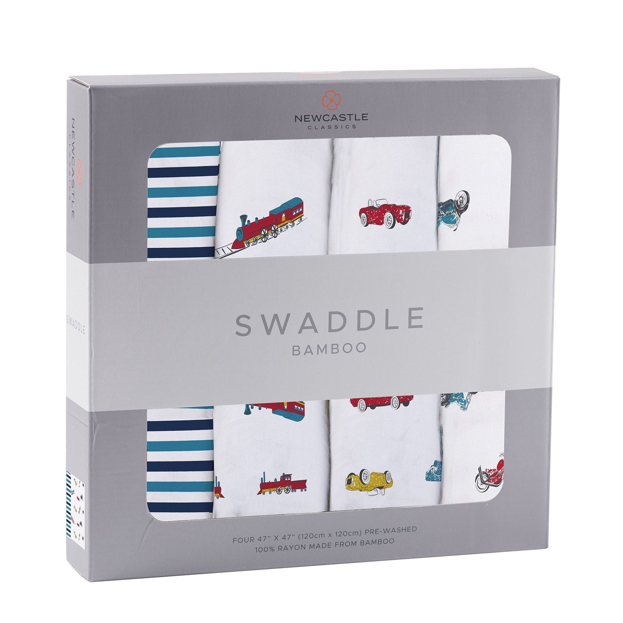 Newcastle - Ultimate Road Trip Swaddle 4 Pack -