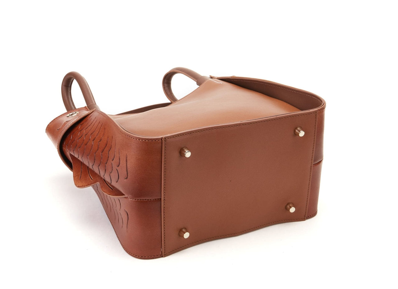 Bellorita - Carp Brown Shoulder Bag - 1 COLOR -