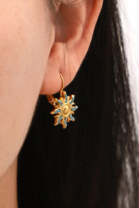 Thumbnail for Turquoise Sun Drop Earrings - T -