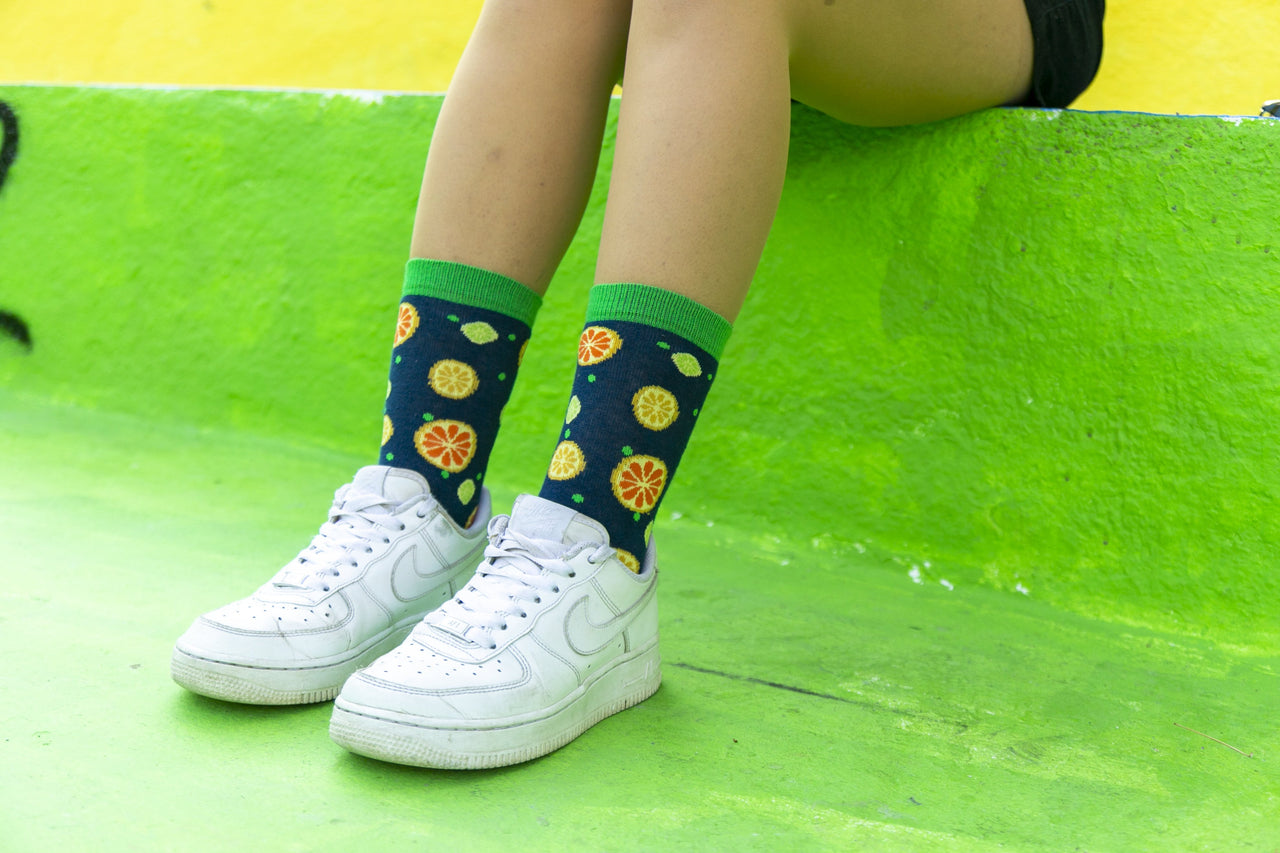 Women's Cheerful Fruits Socks Set - 5 PACK -