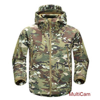 Thumbnail for ESDY - Men Outdoor Jacket / Coat, Water-Resistant Luker TAD - Soft Shell Hoodie - Tactical Hunting, Camping, Hiking Clothing - [10 DAY DELIVERY] - 5 COLORS - 3 CAMOS -