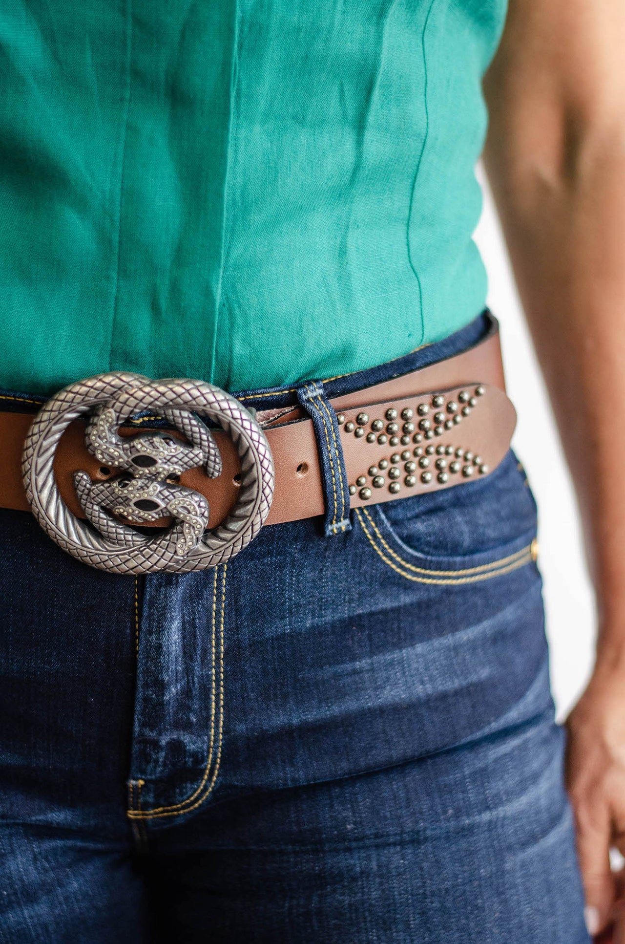 Snake Como Belt -