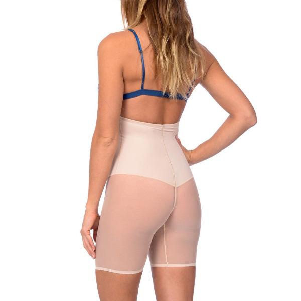 Extra Hi Waist Shaper With Targeted Double Front Panel for Smooth Shaping Nude -