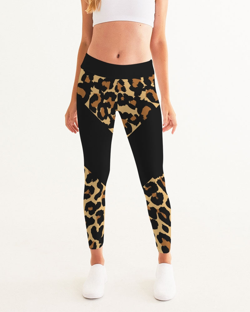 Chaluisant - Animal Print Women's Yoga Pants -