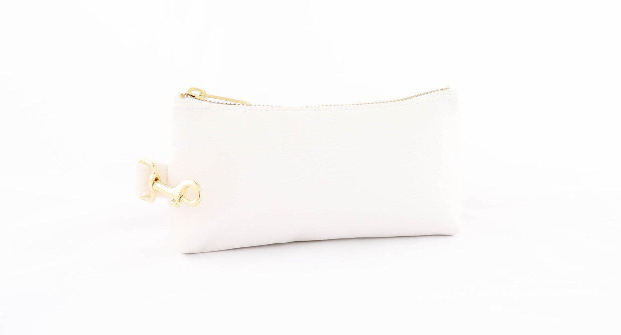 Keyper - Frost White Vegan Leather 4 PC WRISTLET SET -