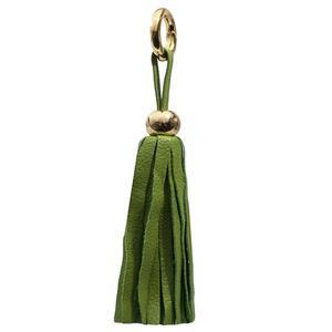 ClaudiaG - Purse Leather Tassel - Lime Green/Gold - 1 COLOR -