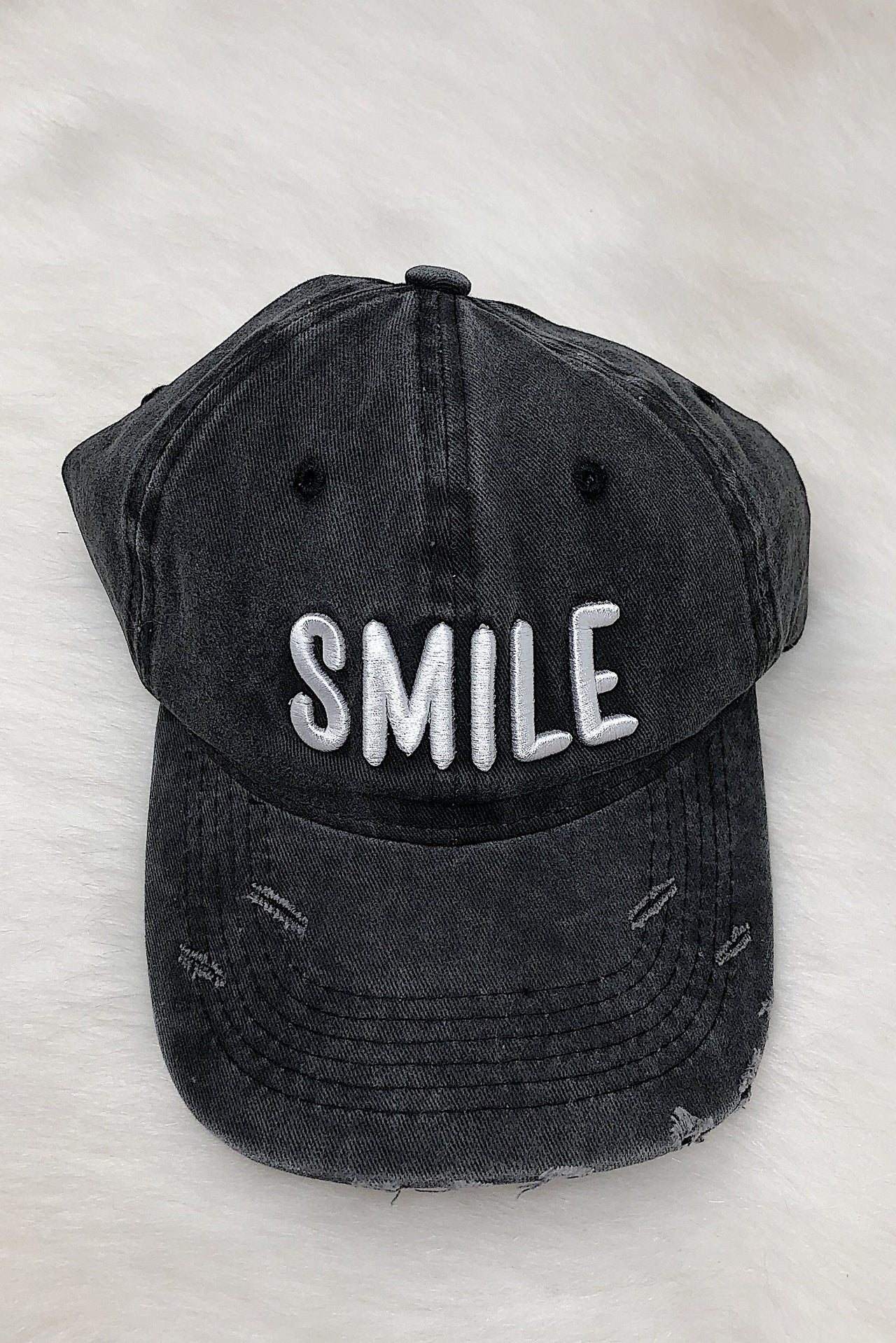 Smile Ball Cap - 1 COLOR