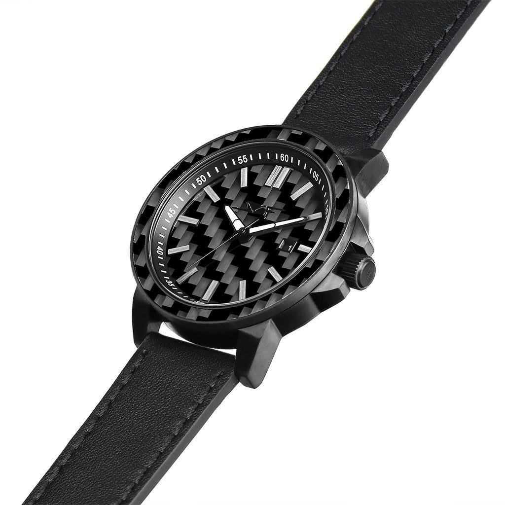 Simply Carbon Fiber - ●STEALTH● APOLLO Series Carbon Fiber Watch - Water resistant to 50M(164ft.) -