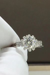 Thumbnail for 1 Carat Moissanite 925 Sterling Silver Ring