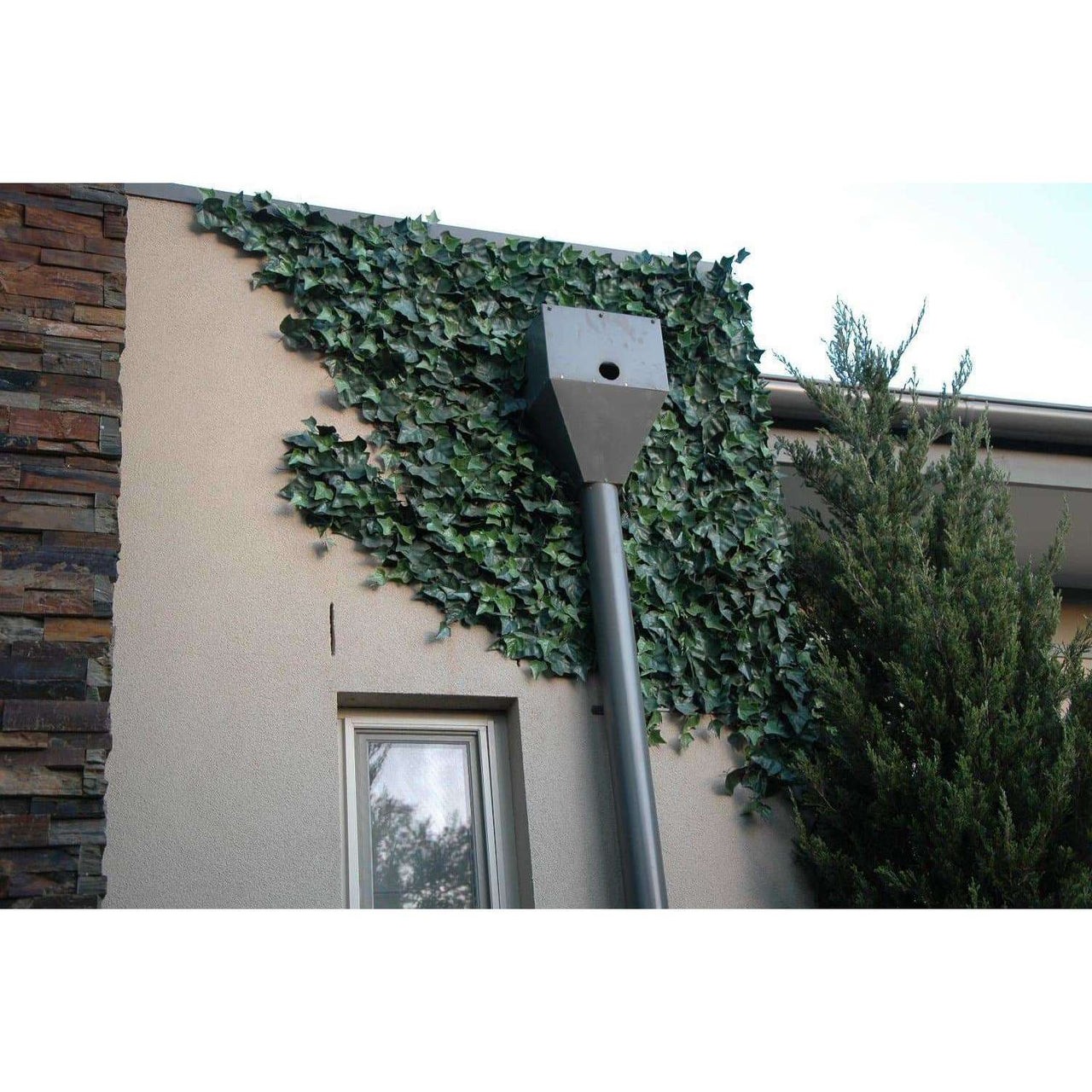 Artificial Ivy Hedge Panel Fake Vertical Garden 1m X 1m (Indoor or Outdoor) UV Resistant -