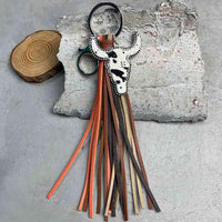 Thumbnail for Bull Shape Fringe Key Chain - 8.6