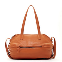 Thumbnail for Catherine Leather Satchel Bag Brown -