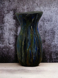 Thumbnail for Sunsum - Cement Vase, Watercolor Fluid Art, Silhouette, Lightweight Concrete, Aircrete - 4 COLORS -