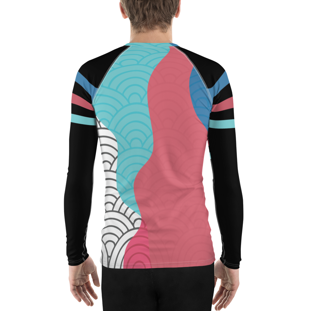 FYC - Men's Dusk to Dawn Performance UPF Long Sleeve Rash Guard - 1 COLOR -